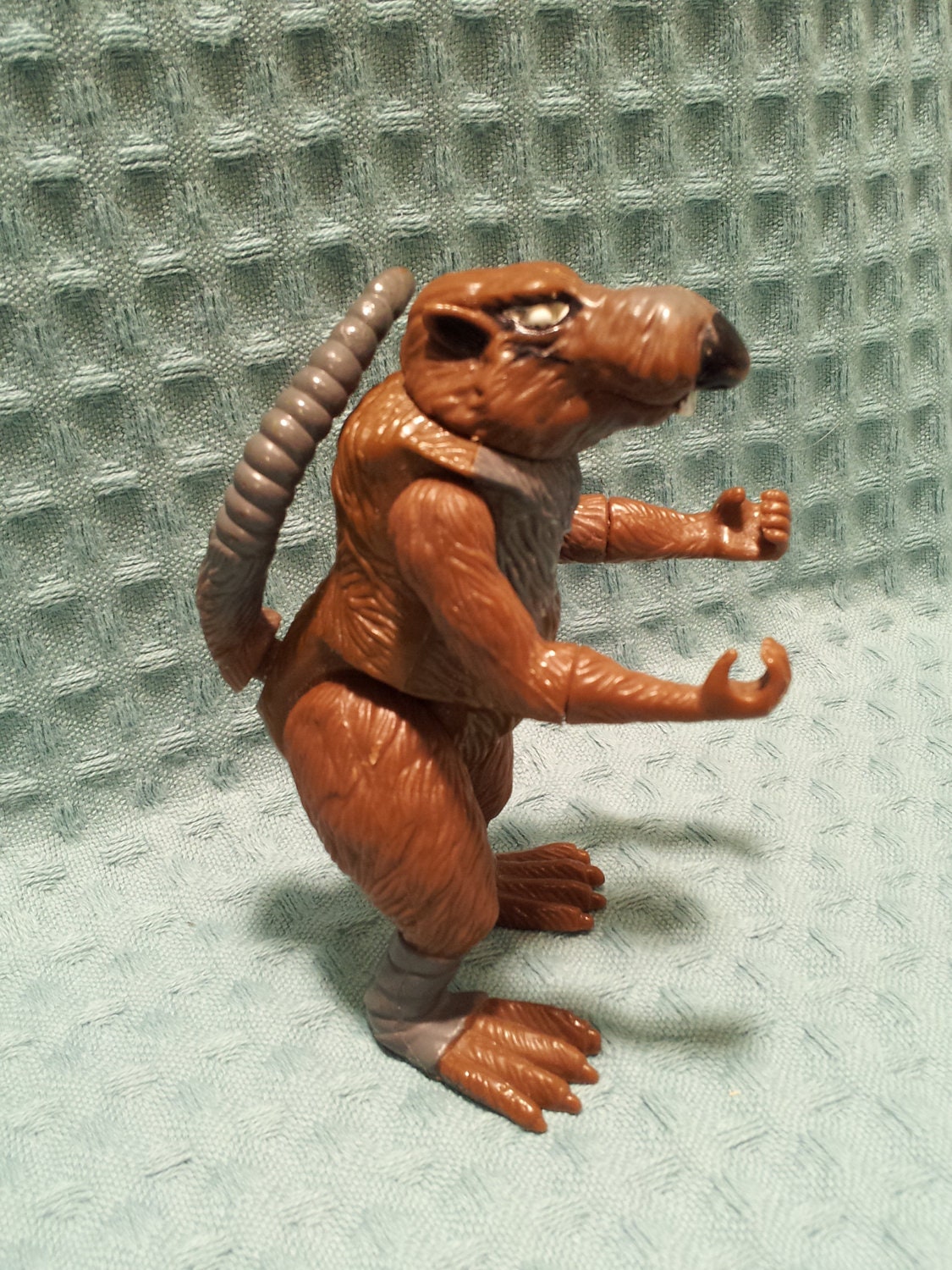 Items similar to 1988 Master Splinter Teenage Mutant Ninja Turtles TMNT Action Figure Rat Toy on