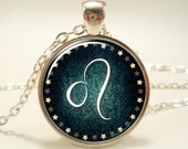 Leo Necklace, Zodiac Sign Pendant, Constellation Jewelry (1222S1IN)