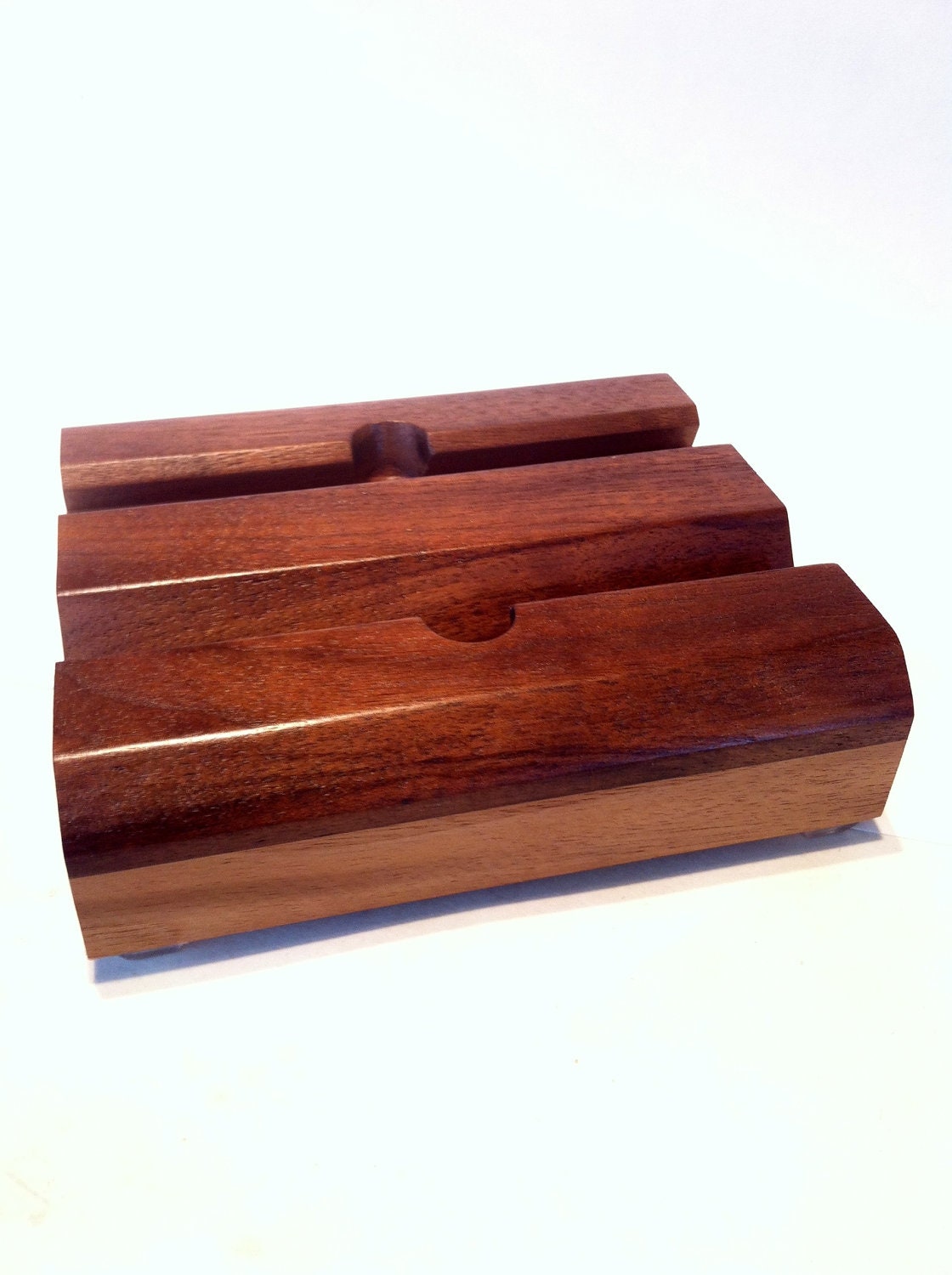 Ipad, Kindle, Nook, Tablet PC Stand, Holder - Walnut
