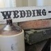 CUSTOM Wedding Signs with arrow - rustic - distressed - welcome - parking - custom names