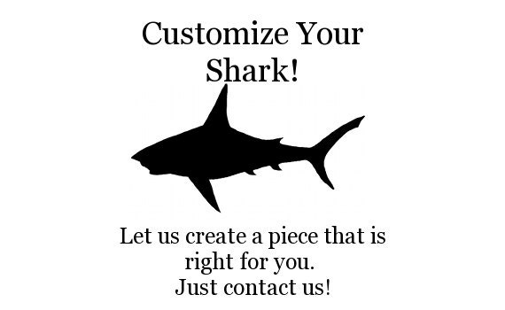 White Faux Taxidermy - The Moffat - White Resin Shark Head- Shark Resin White Faux Taxidermy- Chic & Trendy
