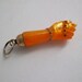 Rare French Bakelite Figa / Tangerine/ 1940's 1950's Bakelite/ Figa Pendants/ Good Luck Charms/ Figas/ VTG Figas/ 1950s Figa ORANGE