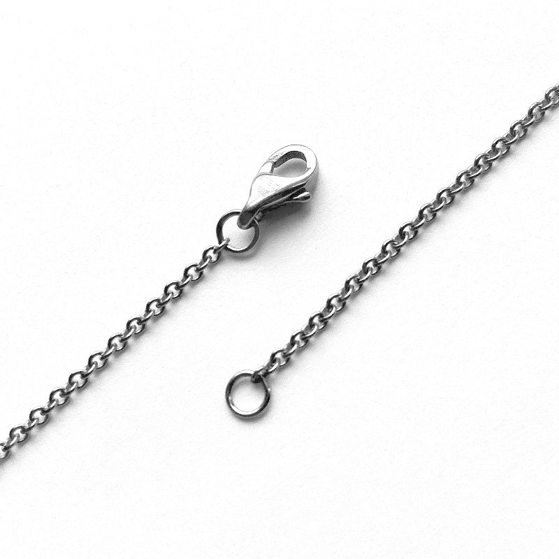 18 inch Stainless Steel Chain, 1.6MM Cable Chain, 18 Inch Necklace Chain, Stainless Steel Jewelry