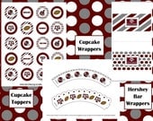 Texas A&M Aggie Printable Football Party Pack