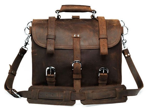 Leather Camera Backpack