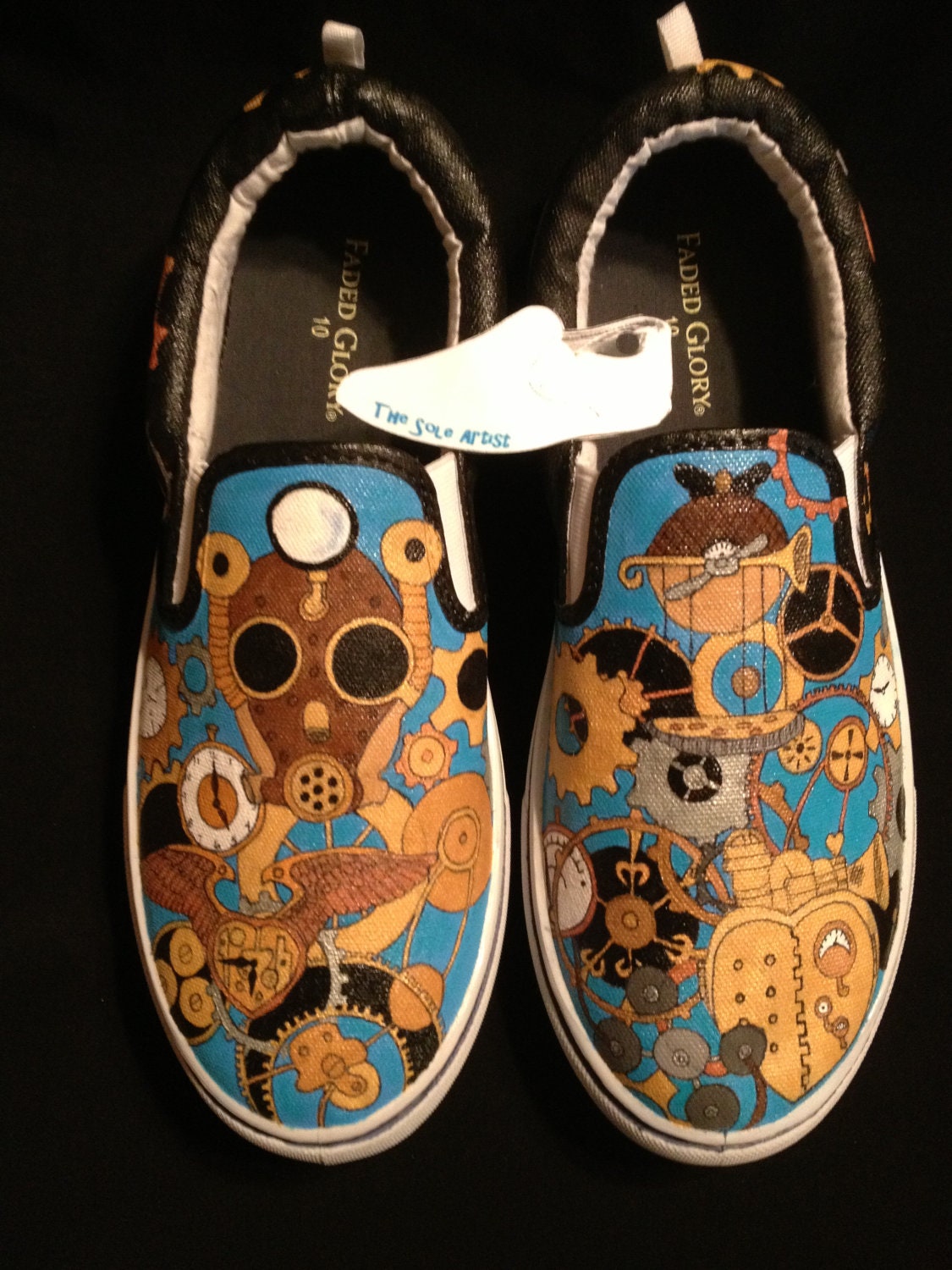 Custom Designed Hand Painted Shoes