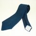 70s COUNTESS MARA Tie Mens Vintage Navy Blue Linen Necktie by Countess Mara, New York
