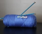 Removable Knitting, and Crochet Stitch Markers: Rainbow Dots