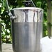Vintage Polished Aluminum Ice Bucket from Italy made in the 1960s