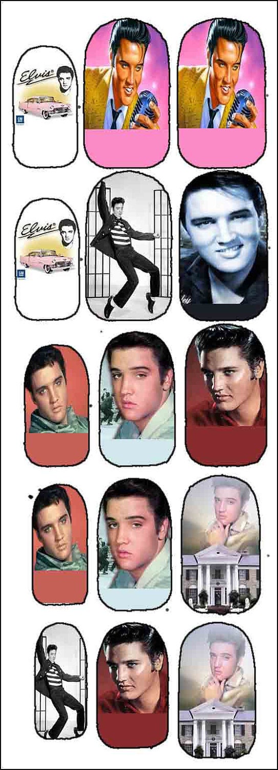 GRACELAND NAIL ART Elvis Variety Pack