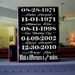Important Dates Custom Wood Sign, Anniversary Gift, Family Sign, What a Difference a Day Makes