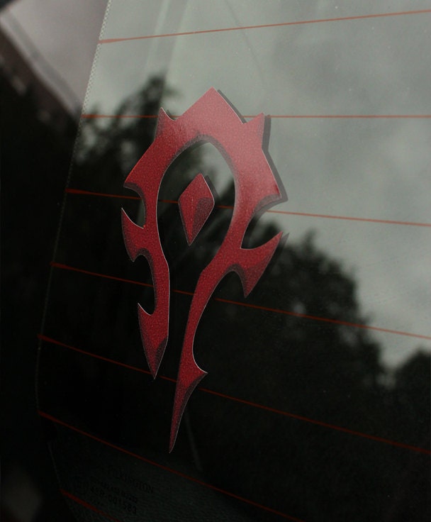 Horde World of Warcraft Faction Decal