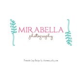 Premade  Photography Logo and Watermark  - Customized Premade Logo Design  -  Custom Business Logo Design - Photography Props