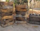 RESERVED FOR MICHELLE- 10 Cherry Lugs-Wedding Decor,Home Decor,Household Storage,Side Table,Planter Box, Fireplace Decor, Bar