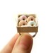 Donuts Ring - Mint Pink Powdered Sugar Donuts - Food Jewelry