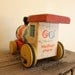 Vintage Fisher Price Train - 1950s Whistling Engine, Wooden