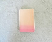 Ombre Leather Passport Case - Pink
