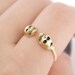Skulls Ring in Gold