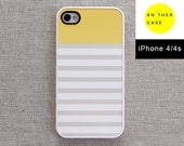 iPhone 4 case, iPhone 4s case - Mellow Yellow