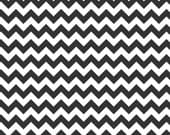 Small Chevron in Black by Riley Blake- Fat Quarter