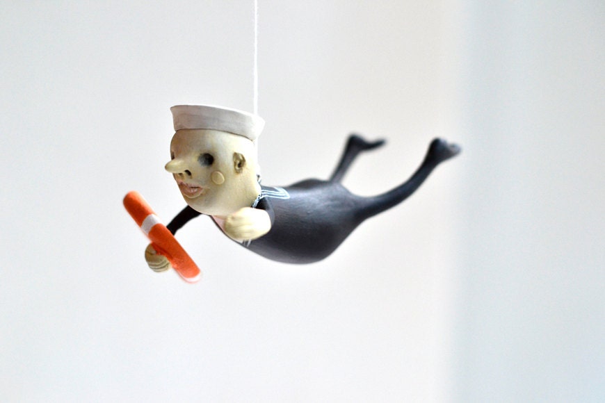 Hanging sculpture, Mobile- Captain Karl
