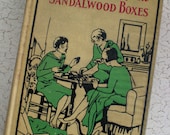 Vintage Book- Antique Mystery 1920's Book - Mystery of the Sandalwood Boxes by Harriet Pyne Grove
