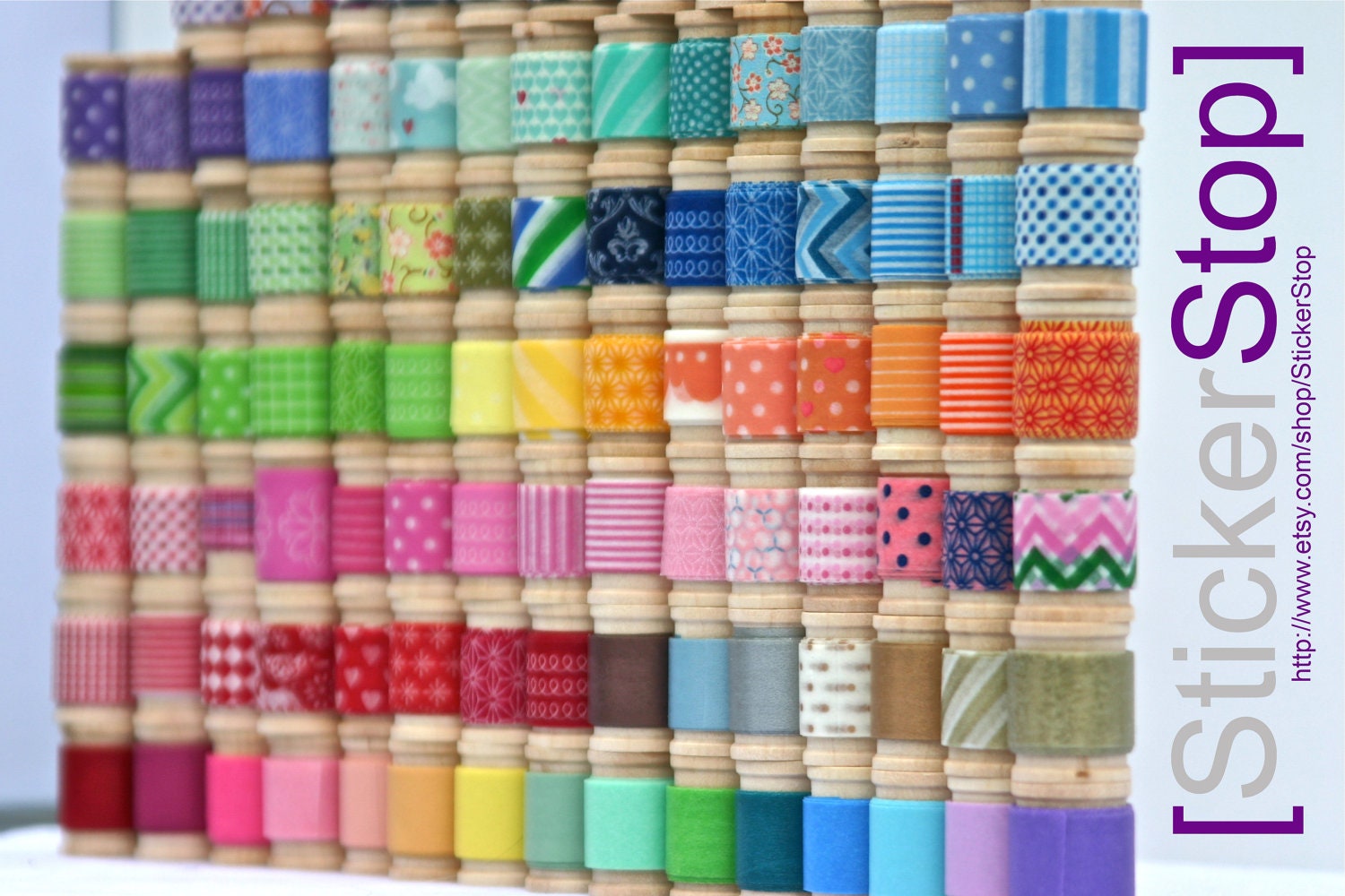 Washi Tape Assortment - 8 yards of your choice (24 feet) - Project Life colors Il_570xn