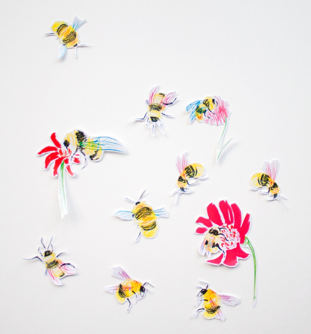 bee stickers