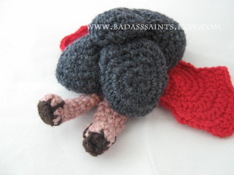 St. Stephen Amigurumi Crochet Art Doll