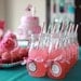 36 Glass Milk Jars- Party Drink Bottles and Glasses