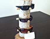 Rustic Sunglasses or Glasses holder Media holder Mudroom Decor jewelry display