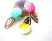 Choice of One Bookmark, Unusual Bookmark, Metal Bookmark, Unique Gift, Stocking Stuffers, Hostess Gift, Pink, Turquoise, Chartreuse