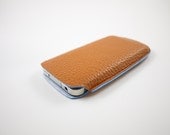 iPhone 4 Case, iPhone 4S Case,  iPhone 4 Cover, iPhone 4S Cover, iPhone Sleeve - Mocha Brown Faux Leather