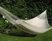 NATURAL COTTON  HAMMOCK - Jumbo Size