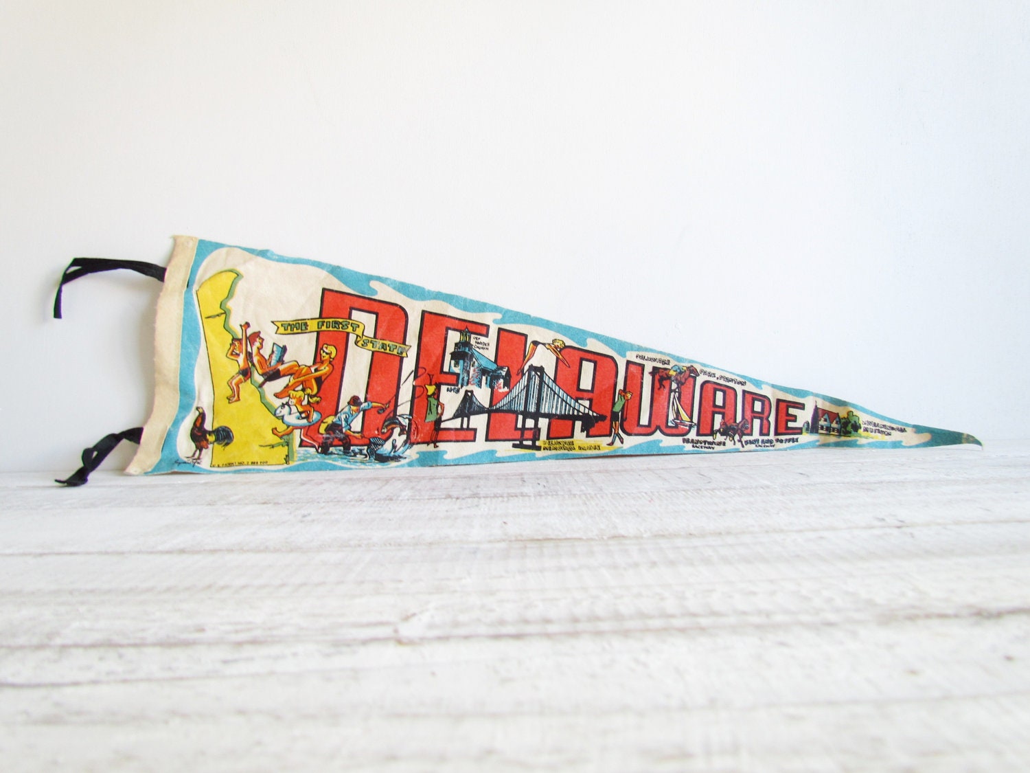 Vintage Pennant- Delaware