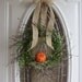 Reserved Listing for Lesa Burke - Boxwood like Wreath - Front door wreath