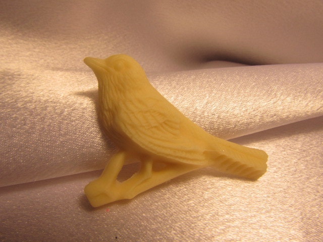 Glow in the Dark Raven Crow Pin