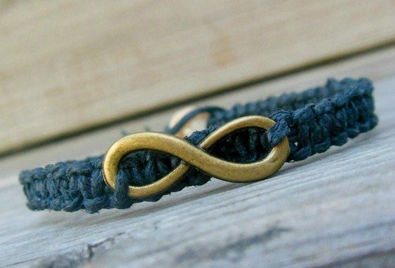 Infinity Bracelet Hemp Made To Order