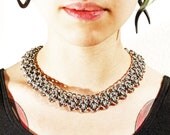 Chainmaille Aluminum A' La Byzantine Necklace