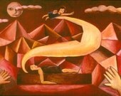 A Girl Is Sleeping -Jesus' Miracle Inspired Art