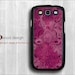 Galaxy S3 i9300 Case  Samsung cases Galaxy SIII unique Case Samsung Case  classic purple flowers design
