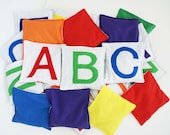 Alphabet Bean Bags - Set of 26 - TenCowQuilts
