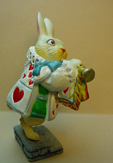 Alice in Wonderland White Rabbit Figure Kaiyodo