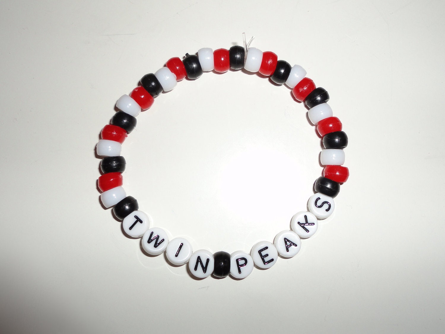 Twin Peaks Pony Bead Bracelet - The Red Room Colors