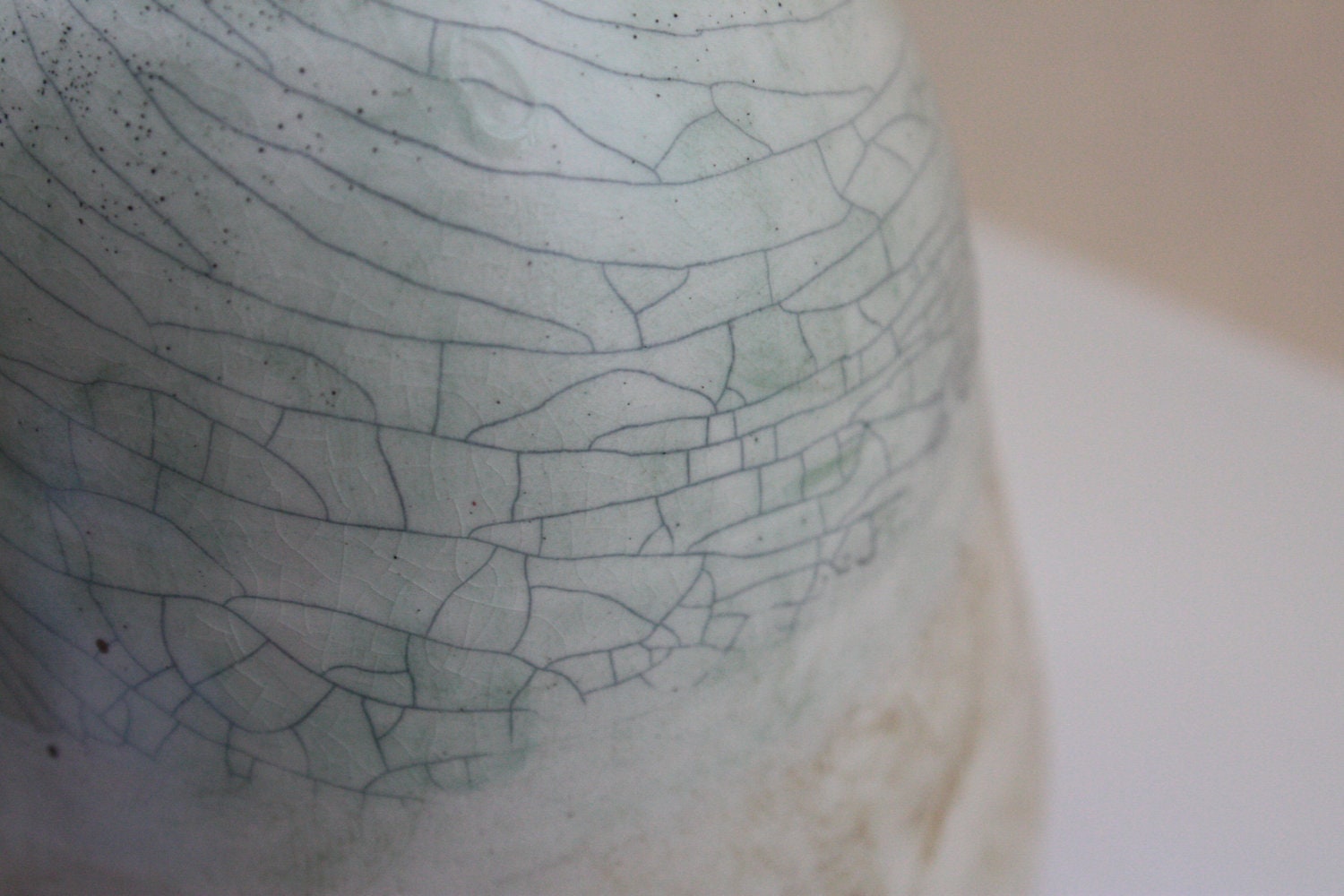 Decorative ceramic ornament in earthenware
