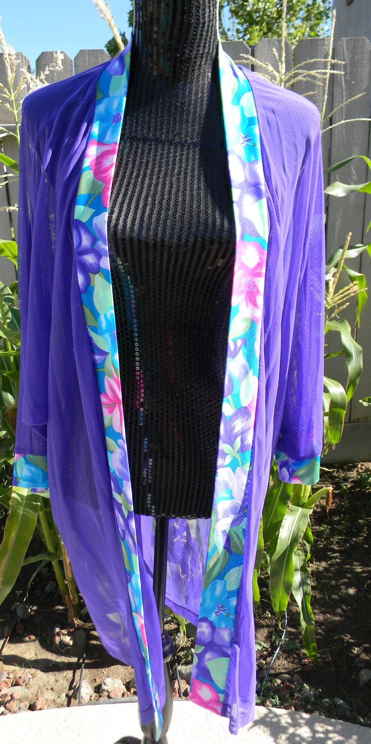 Vintage Sheer Bathing Suit Cover Up
