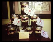 6 SMALLER Cupcake in a Jar, 8oz