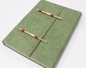 Handmade Notebook Journal Eco Friendly Lokta paper hard cover Diary
