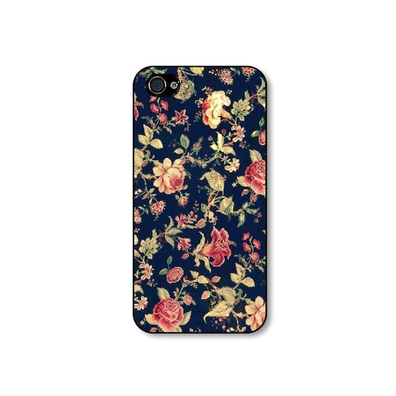 iphone 4 case - Vintage Embroidery Floral