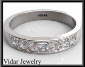 Wedding Band,Wedding Ring,Womens Diamond  Wedding band.half eternity band,gold,bridal,Unique Wedding Band,designed,Gold engagement,Ring,